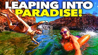 😍💦 BELL GORGE IS PARADISE! | CLIFF JUMPING | WATERFALLS | SILENT GROVE | GIBB RIVER ROAD