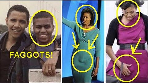 WILL BIG MIKE OBAMA PEDOPHILE FAGGOT BE THE NEXT 'SELECTED' PRESIDENT OF THE UNITED STATES?
