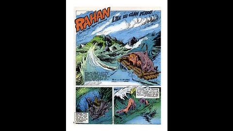 Rahan. Episode 43, The Island of the lost Clan. by Roger Lecureux. A Puke (TM) Comic.