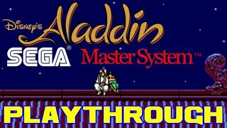 Aladdin - Master System Playthrough 😎Benjamillion