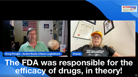 FDA was supposed to be responsible for drug efficacy.