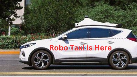 Baidu Robo Taxi Is Here