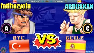 Street Fighter II': Champion Edition (fatihozyolu Vs. ABDUSKAN) [Turkey Vs. Spain]