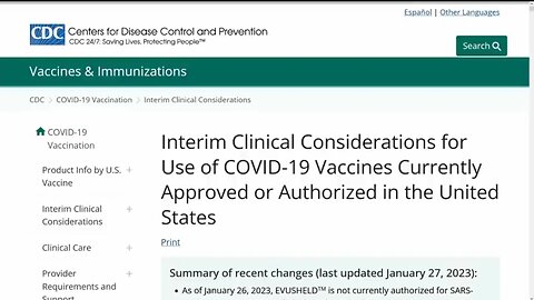 CDC ADDS COVID SHOTS TO LIST OF ROUTINE VACCINES #FUCKtheJAB