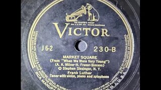 Frank Luther - Market Square