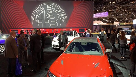 Alfa Romeo Media Reception at 2020 Chicago Auto Show