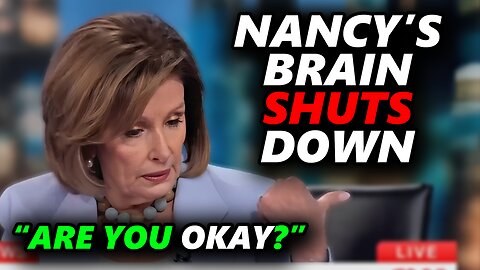 Nancy Pelosi Has A Brain Aneurysm Live On Air! 😂 WORSE THAN BIDEN!