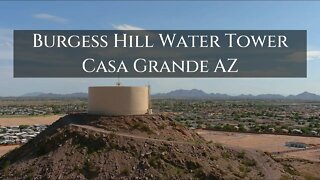 Burgess Hill Water Tower w Water Slide in Casa Grande AZ