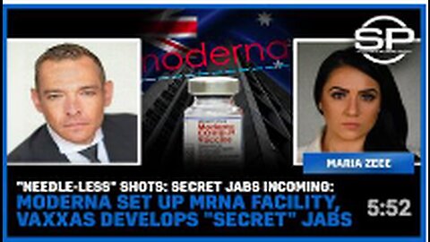 "Needle-less" Jabs Incoming: Moderna Set Up mRNA Facility, Vaxxas Develops "Secret" Jabs