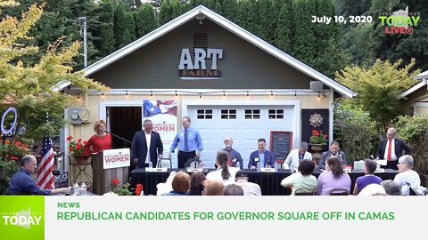 Republican candidates for governor square off in Camas