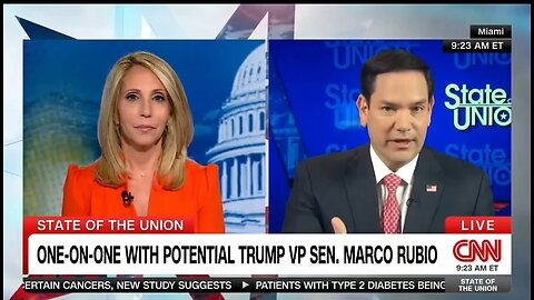 Sen Marco Rubio: Courts Are Being Used For Political Purposes