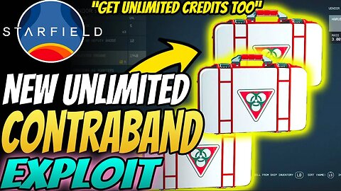 Starfield Glitch | Contraband Exploit | How to Get Unlimited Contraband and Credits | Starfield