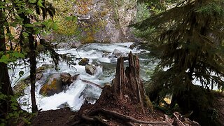 SOOTHING SILENCE & TRANQUILITY | GORGEOUS House Rock Falls! | South Santiam River | Oregon | 4K