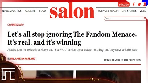Woke Salon Admits We Are Winning, It's Not Too Late For Star Wars And Marvel Yet!