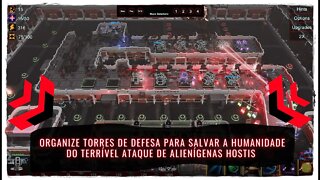 Tep The Destroyer TD - Salve a Humanidade do Ataque de Terríveis Alienígenas Hostis (Jogo para PC)