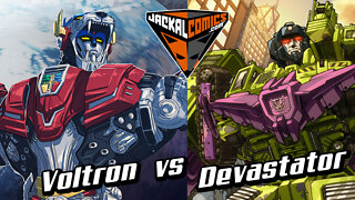 VOLTRON Vs. DEVASTATOR - Comic Book Battles: Who Would Win In A Fight?