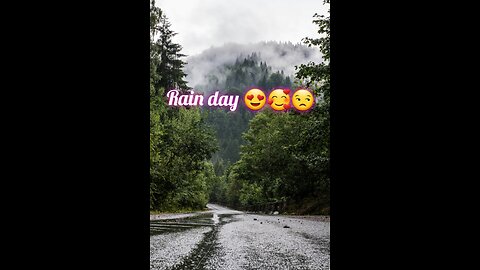 Rain day with vehicle 💯❤😘