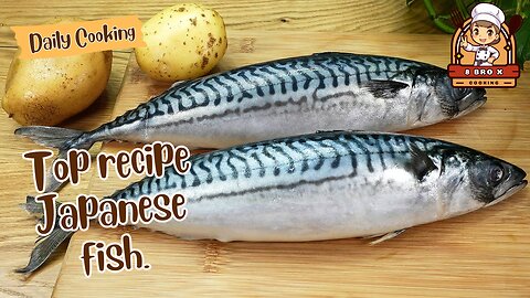 Japanese fish recipe that will amaze everyone! How to cook delicious potatoes in the oven. ASMR