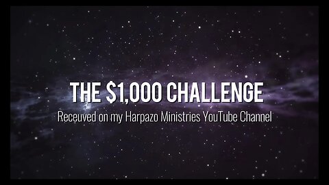 The Thousand Dollar Challenge