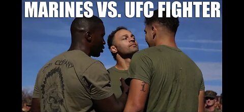 UFC Fighter Vs An marine