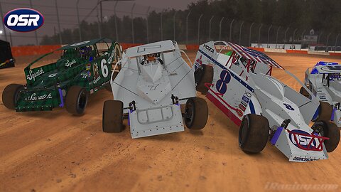 Lincoln Logs? More Like Lincoln Laughs: iRacing Dirt 358 Modified Mayhem! 🏁