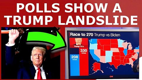 NEW POLLS SHOW TRUMP WINNING BY A LANDSLIDE!