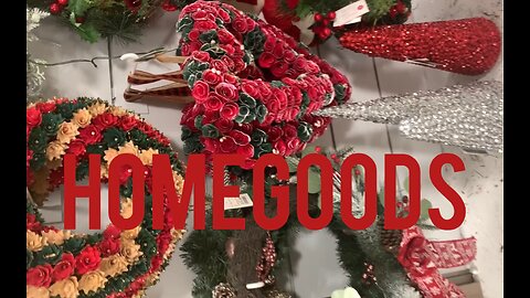 HomeGoods Christmas 2022