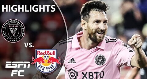 🚨 MESSI'S MLS DEBUT 🚨 Inter Miami vs. New York Red Bulls | MLS Highlights | ESPN FC