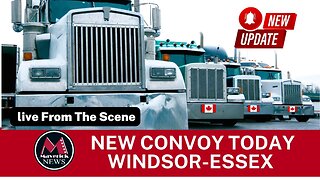 Windsor Freedom Convoy: Mask Mandate Protest Evening Follow ( Live News Update )