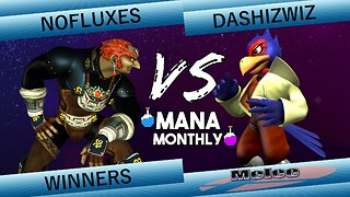 Mana Monthly 1 - NoFluxes (Ganondorf) vs DaShizWiz (Falco) Smash Melee Tournament