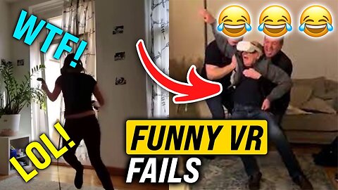 Funny VR Momment, Couldn't Stop Laughing