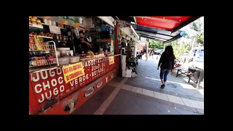 Walk Down Main Street Chapala Mexico