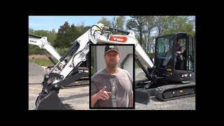 Delivery of 2021 Bobcat e42 R2 series mini excavator & behind the scenes professional Bobcat video!