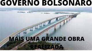 MAIS UMA GRANDE OBRA DE REALIZADA NO GOVERNO BOLSONARO - AVANTE BRASIL
