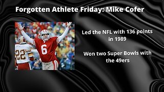 Forgotten Athlete Friday #110: Mike Cofer