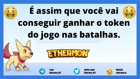 Ethermon - Saiba como jogar a escada 5 e ganhar o token do jogo, isso pode ser uma renda extra.