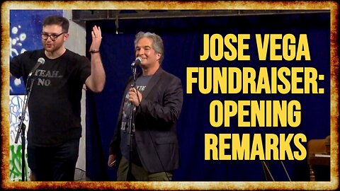 Our OPENING REMARKS at JOSE VEGA Fundraiser in the Bronx