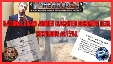 NATIONAL GUARD AIRMEN CLASSIFIED DOCUMENT LEAK SUSPICIOUS AS F$%K