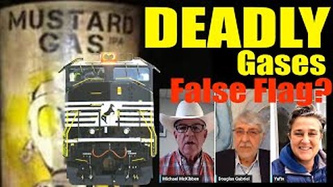 Gabriel and McKibben: Smart Trains, Poisons, False Flag. Largest Hazardous Spill in U.S. History?