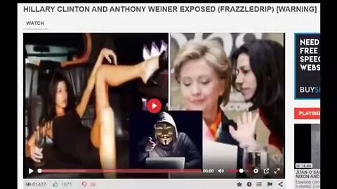 Warning: Graphic! Killary and Wiener-Weiner to fulfill their satanic mission!