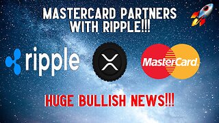 Mastercard Partners With Ripple!!! HUGE NEWS!!!