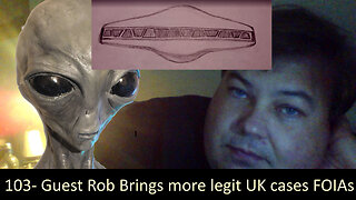 Live Chat with Paul; -103- More FOIA and Other Researched + Investigated UFO cases from Rob UK