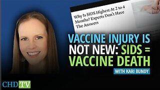 Vaccine Injury Is Not New — SIDS = Vaccine Death