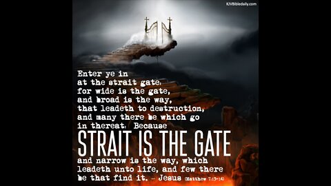Which Way Are You Headed? Are You On The Right Way? Matthew 7:13-14
