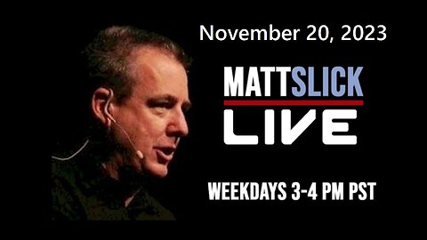 Matt Slick Live, 11/20/2023