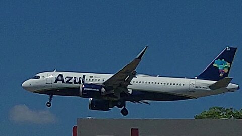 Airbus A320NEO PR-YRQ vindo de Campinas para Manaus