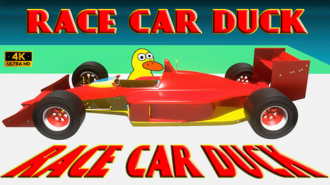 Race Car Duck