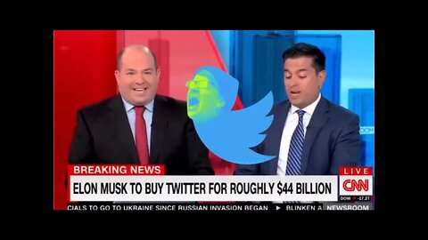 CNN Brian Stelter: Twitter Freedom Party Bad