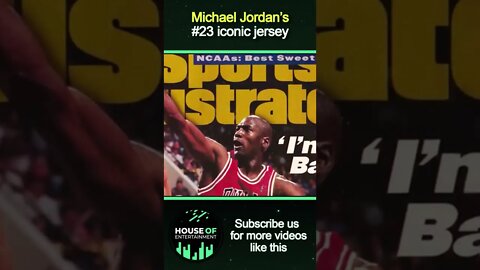 Michael Jordan's #23 iconic jersey #Shorts