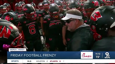 Tom Bolden's pregame speech prior to Lakota West vs. St. Xavier game